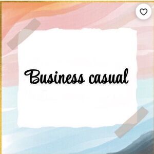 Business Casual Art Print